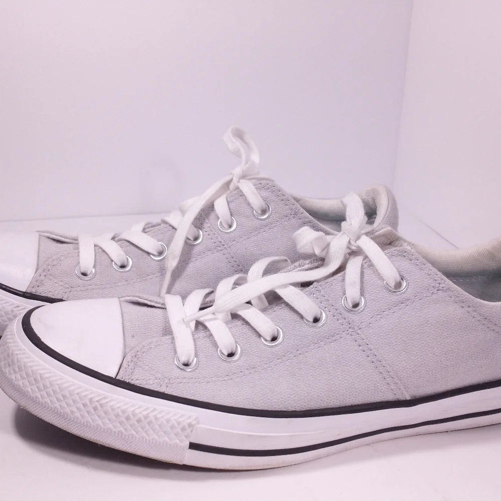 Converse Chuck Taylor All Star Madison Sneaker Women's Size 10 Wolf Grey White - Picture 4 of 8